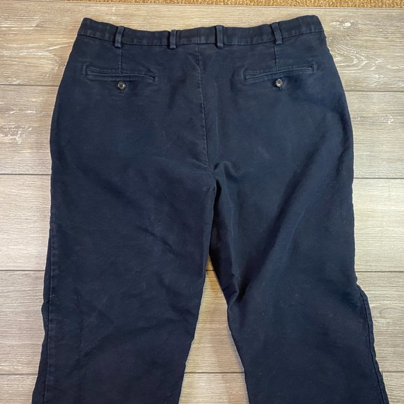 Brooks Brothers Hudson Blue Pants 100% Cotton  Heavyweight 40x30 - Picture 4 of 8